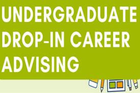 undergraduate drop-in career advising